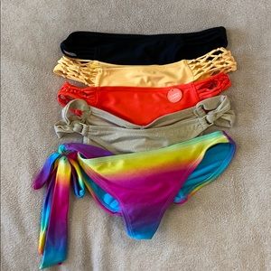 Bundle Lot of Mixed Bikini Bottoms